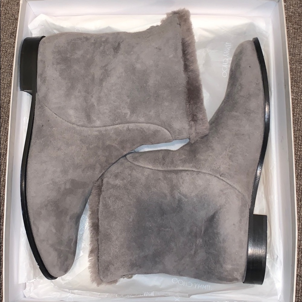 Jimmy choo grey boots